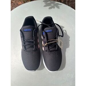 Adidas Lite Racer CLN 2.0 Womens Running Shoes Black Pink GZ2818 Size 7.5 NEW